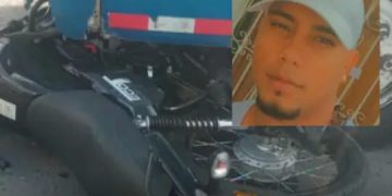 Motociclista murió tras choque con buseta en el barrio Las Nieves.