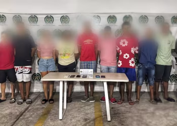 Caen nueve de Los Costeños en redada contra la extorsión en Barranquilla y el área metropolitana.